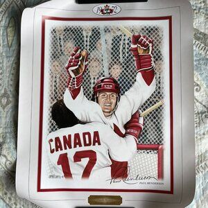 1972 Summit Series "The Goal", 25th Anniversary print bundle of 2